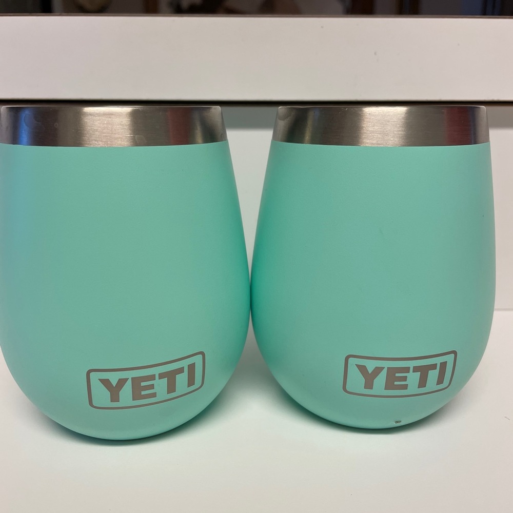 2 YETI wine tumblers